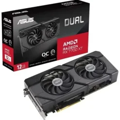 ASUS DUAL RADEON RX 7700 XT OC EDITION TARJETA GRAFICA 12GB GDDR6