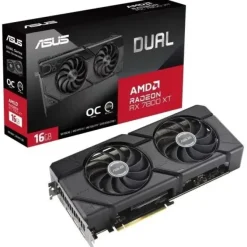 ASUS DUAL RADEON RX 7800 XT OC EDITION TARJETA GRAFICA 16GB GDDR6