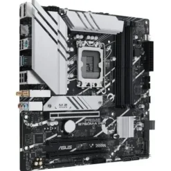 ASUS PRIME B760M-A WIFI PLACA BASE INTEL LGA1700 4X DDR5 - HDMI, M.2, PCIE4.0, 4X SATA III, USB 3.2, MICROATX