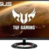 ASUS TUF GAMING MONITOR 23.8 LED IPS FULLHD 1080P 144HZ FREESYNC - RESPUESTA 1MS - ALTAVOCES INCORPORADOS - ANGULO DE VISION 178º - 16:9 - HDMI, DISPLAYPORT - VESA 75X75MM