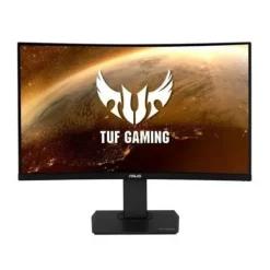 ASUS TUF GAMING MONITOR CURVO 32 LED QHD 165HZ HDR FREESYNC PREMIUM - RESPUESTA 1MS - ALTAVOCES INCORPORADOS - AJUSTABLE EN ALTURA, GIRATORIO E INCLINABLE - ANGULO DE VISION 178º - 16:9 - HDMI, DISPLA