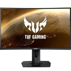 ASUS TUF GAMING MONITOR CURVO 27 LED FULLHD 165HZ FREESYNC PREMIUM - RESPUESTA 1MS - ALTAVOCES INCORPORADOS - AJUSTABLE EN ALTURA, GIRATORIO E INCLINABLE - ANGULO DE VISION 178º - 16:9 - DVI, HDMI, DI