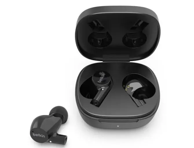 AURICULAR BLUETOOTH BELKIN AUC005BTBK TRUE WIRELESS SOUNDFORM PLAYBACK COLOR NEGRO