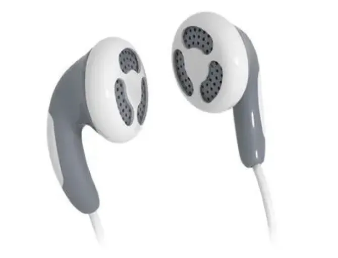 AURICULAR MAXEL BLACK-SILVER 1,2 M