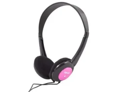 AURICULARES MAXELL INFANTIL DIADEMA JACK 3,5 MM LONGITUD CABEL 1,2 MT COLOR ROSA