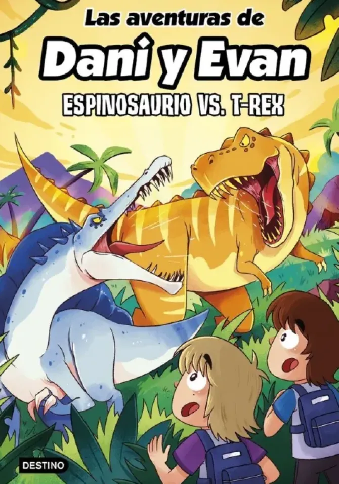 AVENTURAS DE DANI Y EVAN 10, LAS. ESPINOSAURIO VS. T-REX