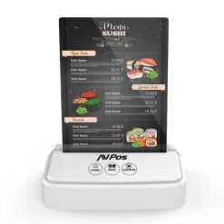 AVPOS AVP-AC-3B AVISADOR DE CAMAREROS - 3 FUNCIONES - SOPORTE PUBLICITARIO - COLOR BLANCO