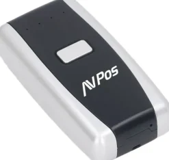 AVPOS LECTOR DE CODIGOS PORTATIL BT01 - CODIGOS 1D, 2D Y QR - USB Y SERIE - BLUETOOTH - 1000MAH - COLOR NEGRO