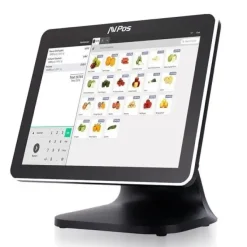 AVPOS TPV K5000 ALUMINIO 15 TACTIL - N100 - 8GB MEMORIA - SSD 128GB - VGA, HDMI - LAN - WINDOWS 11 PRO - COLOR NEGRO