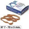 BANDAS ELASTICAS N° 7 5MM 100GR 040820