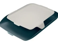 BANDEJA ORGANIZADORA PLASTICO LEITZ COSY GRIS 274X62X391 MM