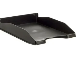 BANDEJA SOBREMESA ARCHIVO 2000 ANTIMICROBIANA SANITIZED PLASTICO NEGRO APILABLE 3 POSICIONES PARA FORMATOS DIN