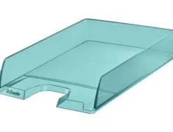 BANDEJA SOBREMESA ESSELTE PLASTICO COLOUR ICE COLOR AZUL 254X61X350 MM