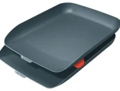 BANDEJA SOBREMESA PLASTICO LEITZ COSY SET DE 2 UNIDADES GRIS 274X81X407 MM