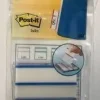 BANDERITAS POST-IT INDEX 682 AZUL 50,8X43,7 ESPACIO PARA ESCRIBIR 50U.