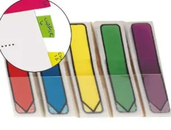 BANDERITAS SEPARADORAS FLECHAS DISPENSADOR COLORES BRILLANTESPOST-IT INDEX 684ARR1 100 BANDERITAS