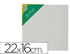 BASTIDOR ARTIST 1F LIENZO GRAPADO TRASERO ALGODON 100% 22X16 CM