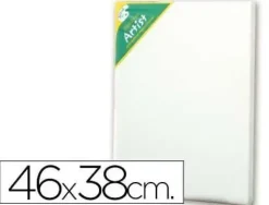 BASTIDOR ARTIST 8F LIENZO GRAPADO TRASERO ALGODON 100% 46X 38 CM