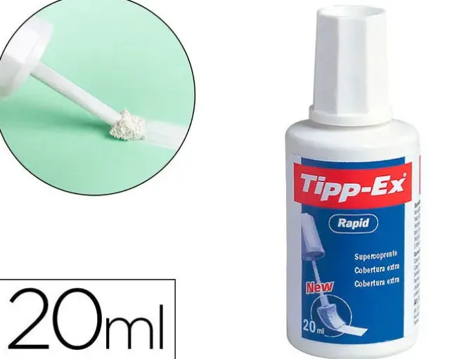 BIC CORRECTOR FRASCO TIPP-EX 20ML ESPONJA 8859922 MAK080007