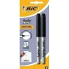 BIC MARKING TEXTILE PACK DE 2 ROTULADORES PERMANENTES PARA ROPA - PUNTA ULTRAFINA 0.9MM - LAVADOS HASTA 90º - TINTA CON BASE DE ALCOHOL - COLOR NEGRO