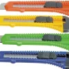 BISMARK CUTTER GRANDE RETRACTIL - EMPUÑADURA DE PLASTICO - BLOQUEO DE SEGURIDAD