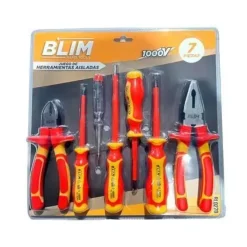 BLIM JUEGO 7 PCS HERRAMIENTAS AISLADAS - 1000V