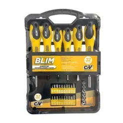 BLIM JUEGO 32 PIEZAS DESTORNILLADORES Y PUNTAS