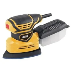 BLIM LIJADORA DELTA MULTIFUNCION 180W - TAMAÑO DEL PLATO 140X140X80MM - SISTEMA EXTRACCION POLVO CYCLONE - 3 TIPOS DE PLATO