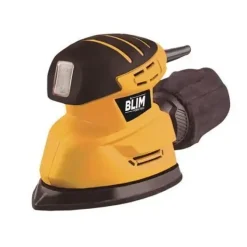 BLIM LIJADORA ORBITAL TIPO MOUSE 130W - VELOCIDAD VARIABLE 0-15000RPM - SISTEMA EXTRACCION POLVO - INCLUYE MALETIN CON ACCESORIOS
