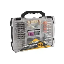 BLIM MALETIN DE ACCESORIOS PARA MINI HERRAMIENTA MULTIUSOS - 145PCS UNIVERSALES