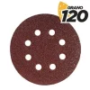 BLIM PACK DE 10 LIJAS CON VELCRO PARA LIJADORA BL0150 - 125MM - GRANO 120 - FORMATO CIRCULAR