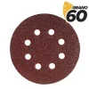 BLIM PACK DE 10 LIJAS CON VELCRO PARA LIJADORA BL0150 - 125MM - GRANO 60 - FORMATO CIRCULAR