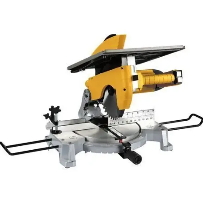 BLIM SIERRA INGLETADORA DOBLE CORTE 1800W 250MM - VELOCIDAD +/- 4500RPM - HOJA DE 36 DIENTES - VARIOS ACCESORIOS