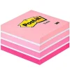 BLOC NOTAS ADHESIVAS POST-IT 76X76 MM ROSA PASTEL