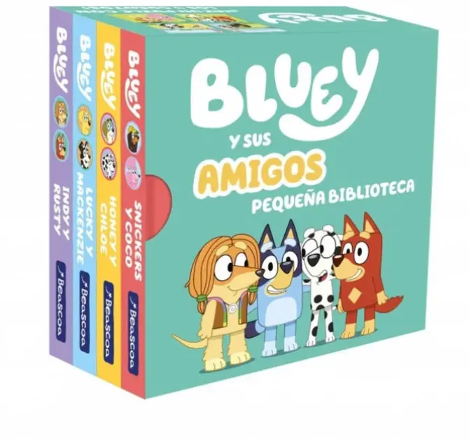 BLUEY Y SUS AMIGOS. PEQUEÑA BIBLIOTECA (EDICION EN ESPAÑOL)