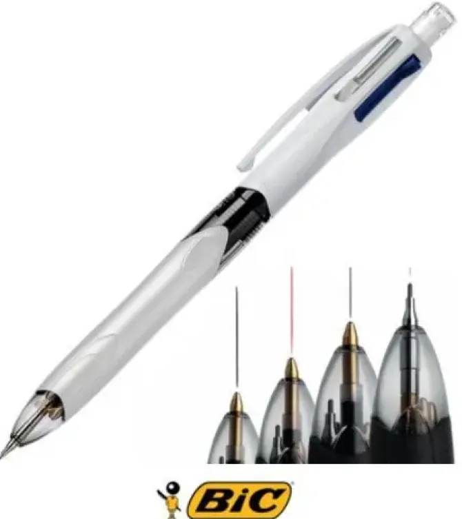 BOLIGRAFO BIC 3 COLORES+ PORTAMINAS