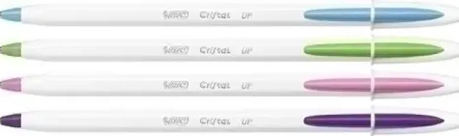 BOLIGRAFO BIC CRISTAL UP 1.2 MM SURTIDO FUN (ROSA,MORADO,TURQUESA,VERDE LIMA)
