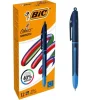 BOLIGRAFO BIC CUATRO COLORES SMOOTH DROP COLOR AZUL