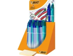 BOLIGRAFO BIC CUATRO COLORES SMOOTH GRADIENTE EXPOSITOR DE 30 UNIDADES COLORES SURTIDOS