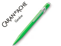 BOLIGRAFO CARAN D'ACHE 849 FLUO VERDE LIMON PUNTA MEDIA
