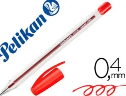 BOLIGRAFO PELIKAN STICK SUPER SOFT ROJO