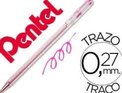 BOLIGRAFO PENTEL BK-77 P ROSA