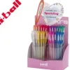 BOLIGRAFO UNI BALL UM-120 SIGNO 0,7 MM TINTA GEL EXPOSITOR DE 48 COLORES CON PURPURINA