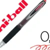BOLIGRAFO UNI-BALL SIGNO 207E RETRACTIL 0,7 MM COLOR ROJO