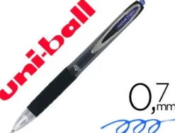 BOLIGRAFO UNI-BALL SIGNO 207E RETRACTIL 0,7 MM COLOR AZUL