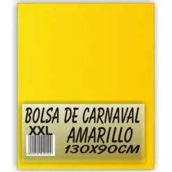 BOLSA CARNAVAL GRANDE XXL PP 90X130 G/250 AMARILLO