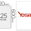 BOLSA DE PLASTIFICAR YOSAN BRILLO 420 X 600 MM 125 MC DIN A2 CAJA DE 100 UNIDADES