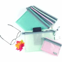 BOLSA MULTIUSO A5 C/CREMALLERA VERDE 040750