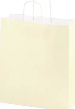 BOLSA PAPEL CACERES 25X32 BEIGE