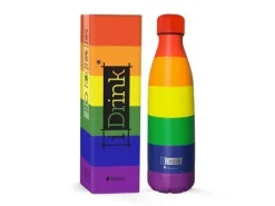 BOTELLA TERMICA LOVE IS LOVE 500ML ACERO INOXIDABLE ID0436 RAIMBOW LGBT